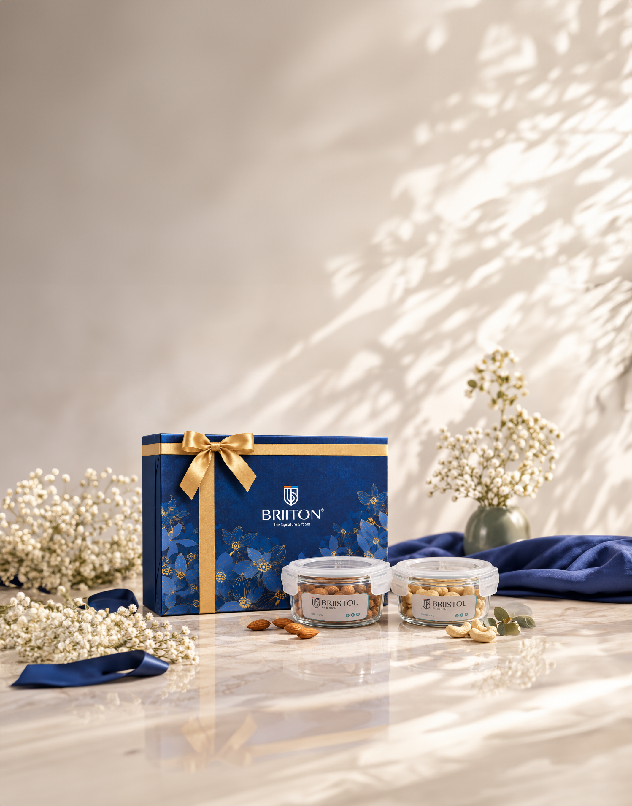 Briiton Gift Set 01 | Glass Lunch Box Set | 2 Pieces